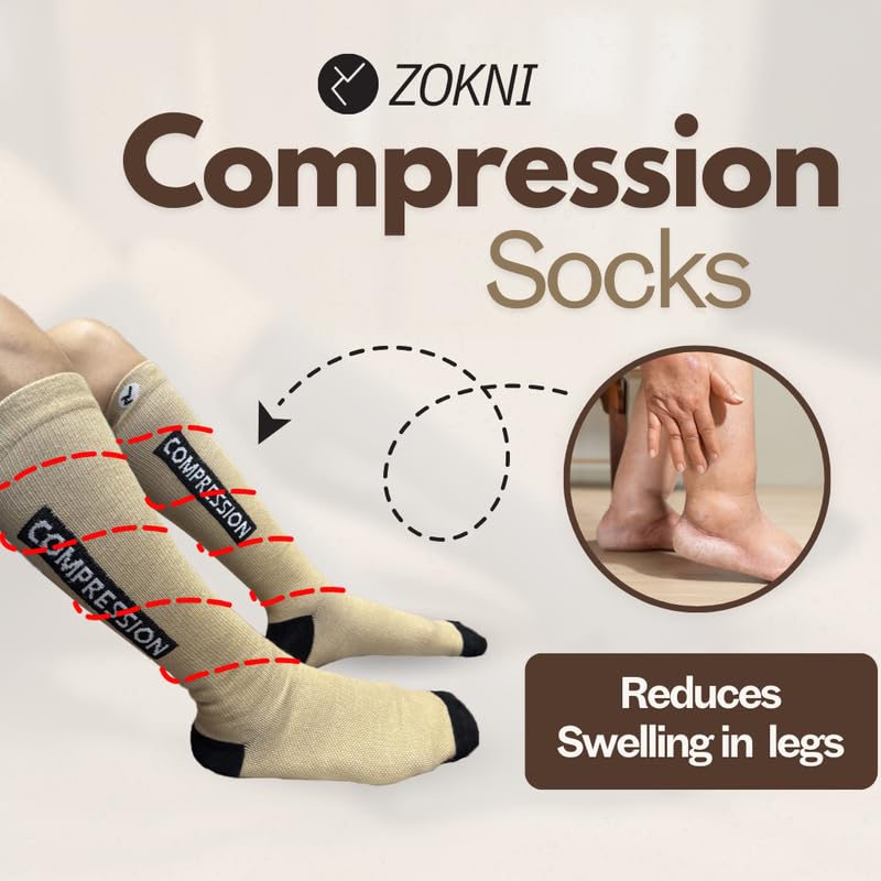 Boost Blood Flow – Unisex Compression Socks Buy 1 Get 1 Free - Zokni