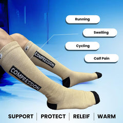 Boost Blood Flow – Unisex Compression Socks Buy 1 Get 1 Free - Zokni