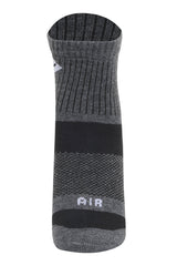 Buy Quarter Socks online in India for Men & Women – Pack of 3 | Zokni ( Dark Grey ) - Zokni