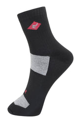 Buy Techno Air Quarter Sport Socks for Men & Women – Pack of 3 | Zokni ( Black ) - Zokni
