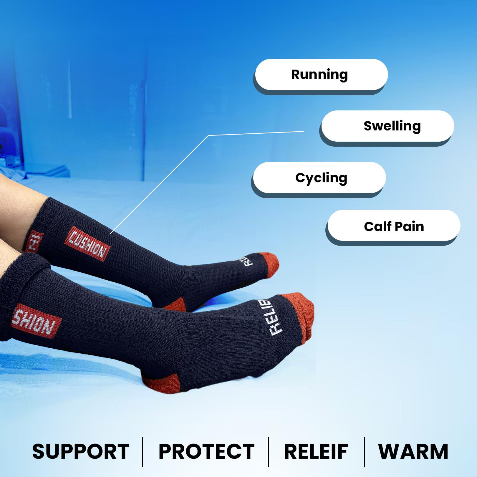 Compression Socks for Leg Pain & Swelling – BOGO Offer - Zokni