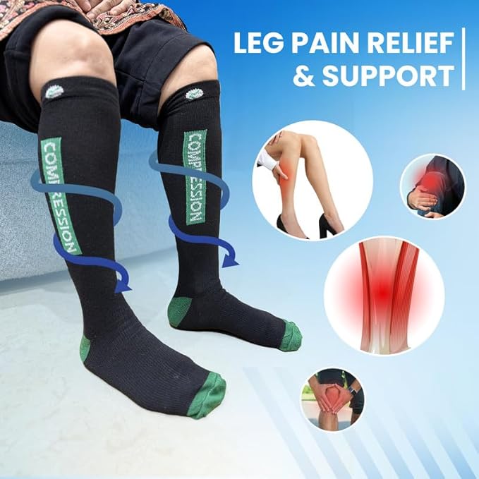 Premium Compression Socks for Pain Relief – Limited BOGO Deal - Zokni
