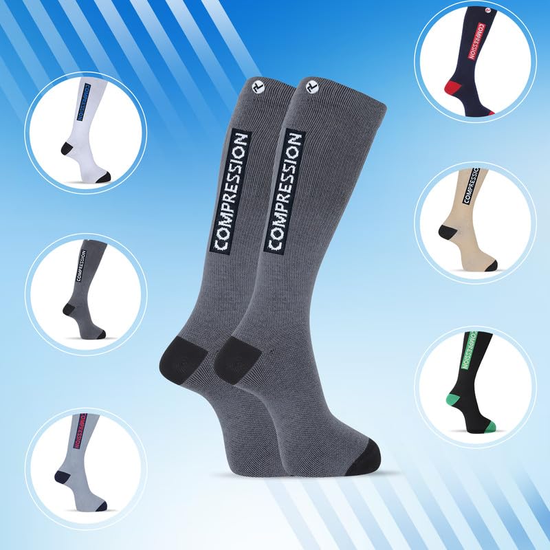 Unisex Compression Socks for Swelling, Varicose Veins – BOGO - Zokni