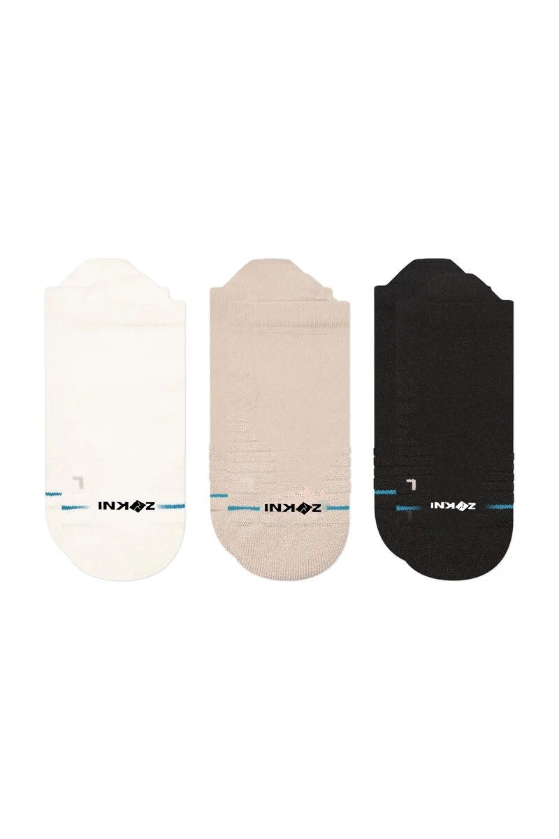 cotton-crew-Tab Socks-3-pack