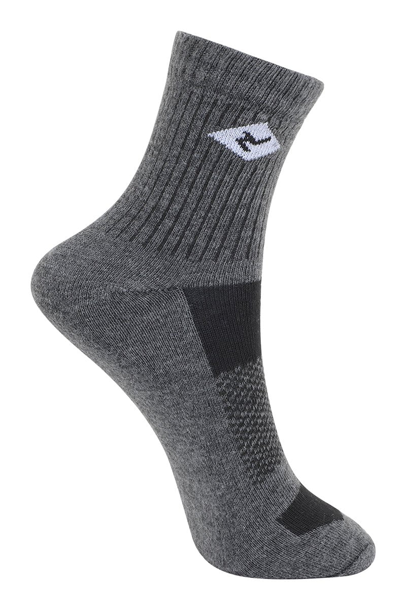 Zokni Techno Air Quarter Socks – Multicolor Pack of 3 for Men & Women - Zokni