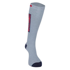 ZOKNI Pain Relief Compression Socks- Buy 1 pair get 1 pair free - Blue with Grey Reinforced Heel & Toe