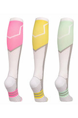 Athletic Compression Socks for Men & Women (Pack of 3) - Zokni