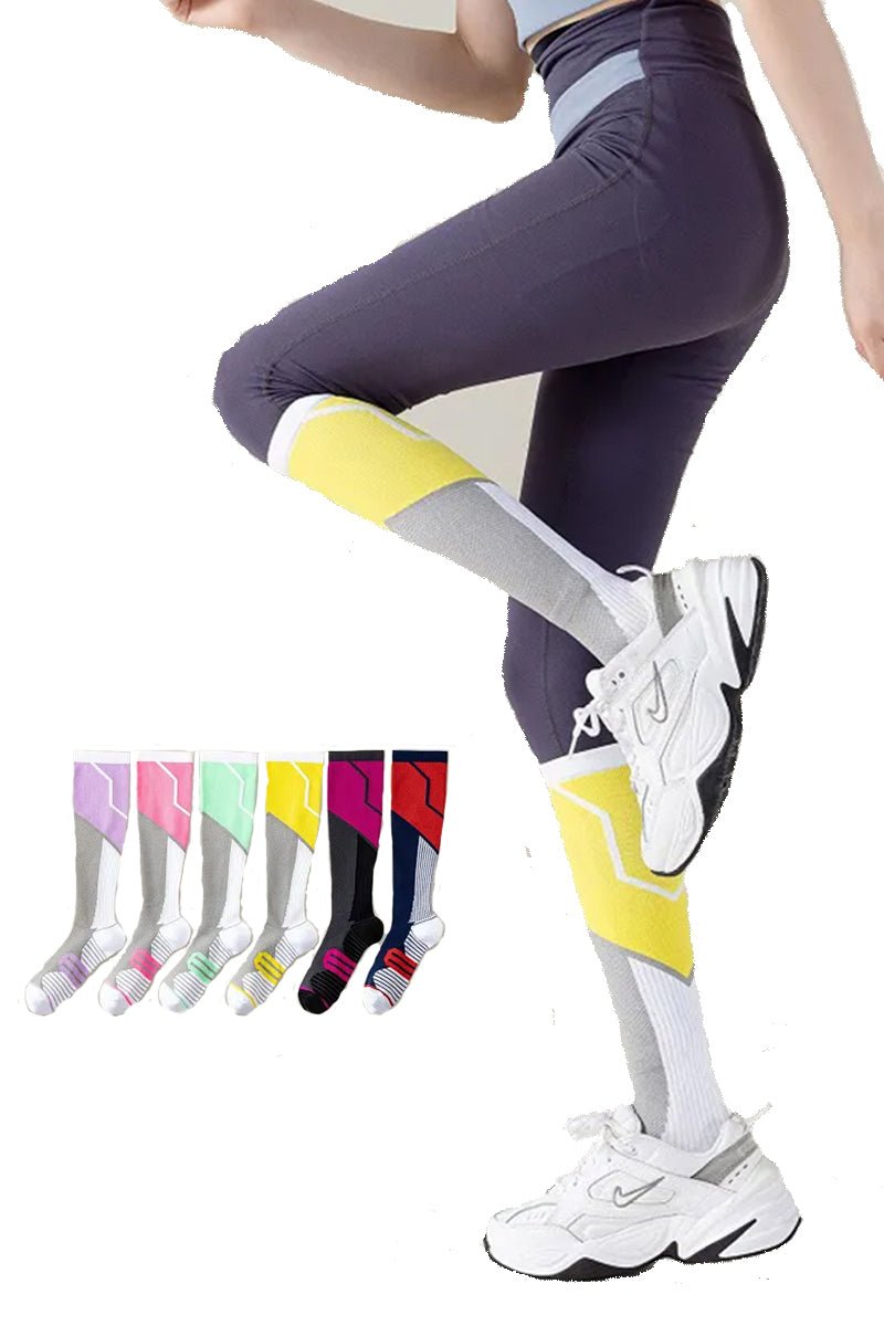 Athletic Compression Socks for Men & Women (Pack of 3) - Zokni