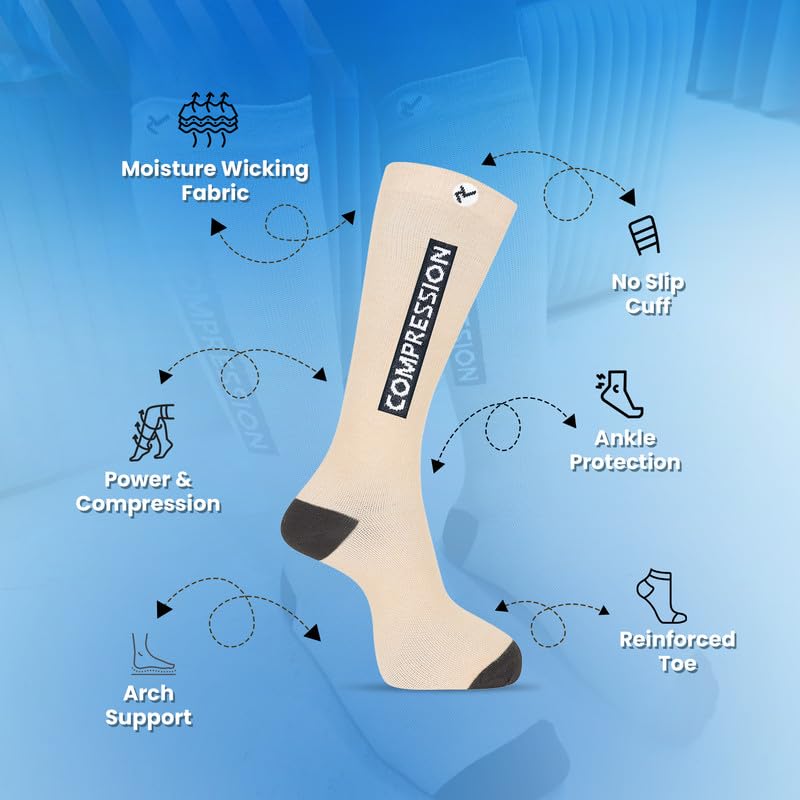 Boost Blood Flow – Unisex Compression Socks Buy 1 Get 1 Free - Zokni