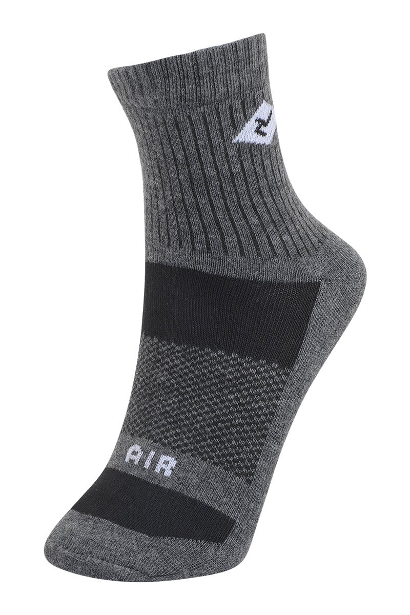 Buy Quarter Socks online in India for Men & Women – Pack of 3 | Zokni ( Dark Grey ) - Zokni