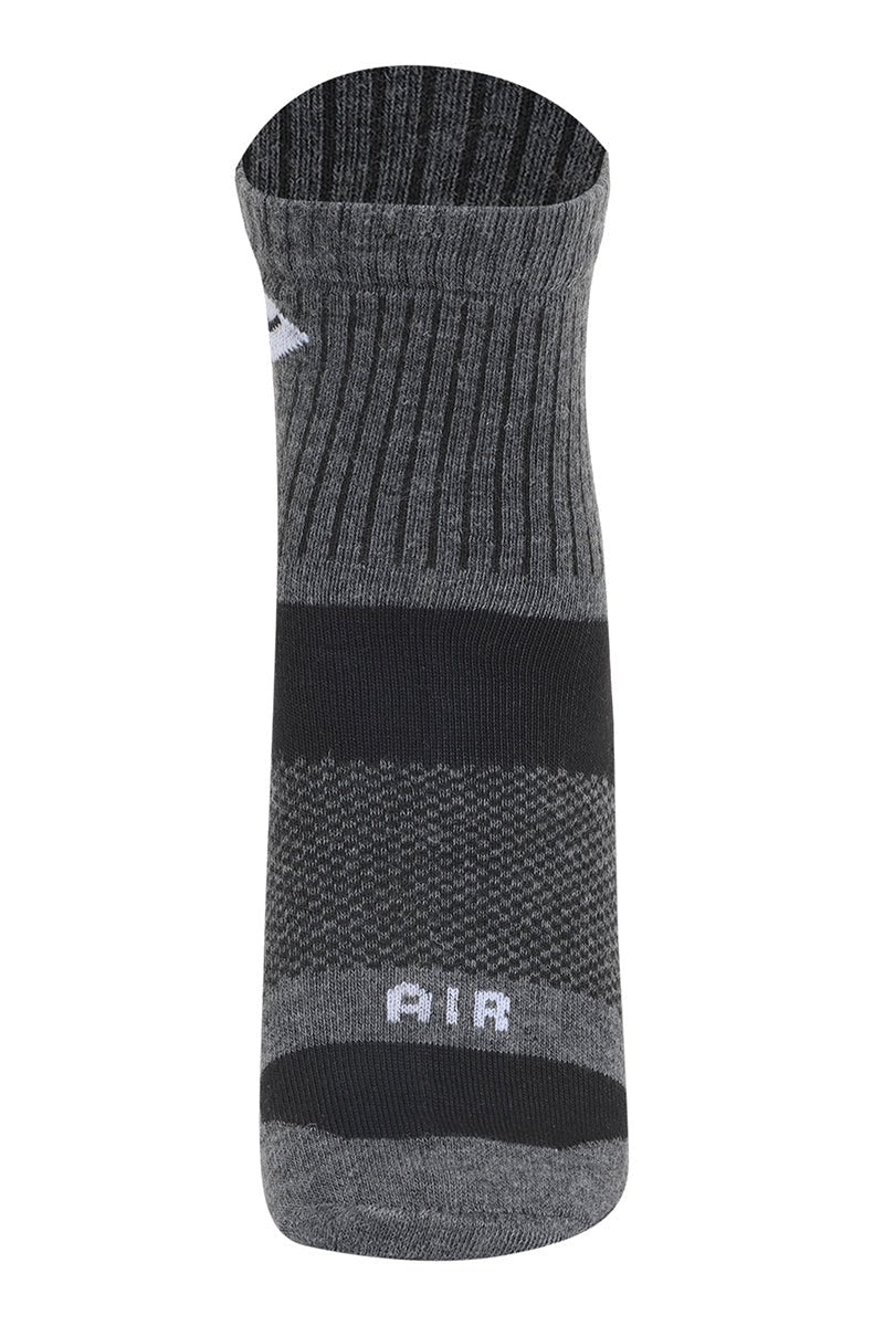 Buy Quarter Socks online in India for Men & Women – Pack of 3 | Zokni ( Dark Grey ) - Zokni