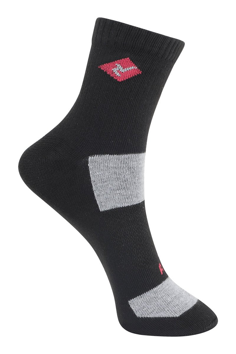 Buy Techno Air Quarter Sports Socks for Men & Women – Pack of 3 | Zokni ( Black ) - Zokni
