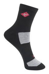 Buy Techno Air Quarter Sports Socks for Men & Women – Pack of 3 | Zokni ( Black ) - Zokni