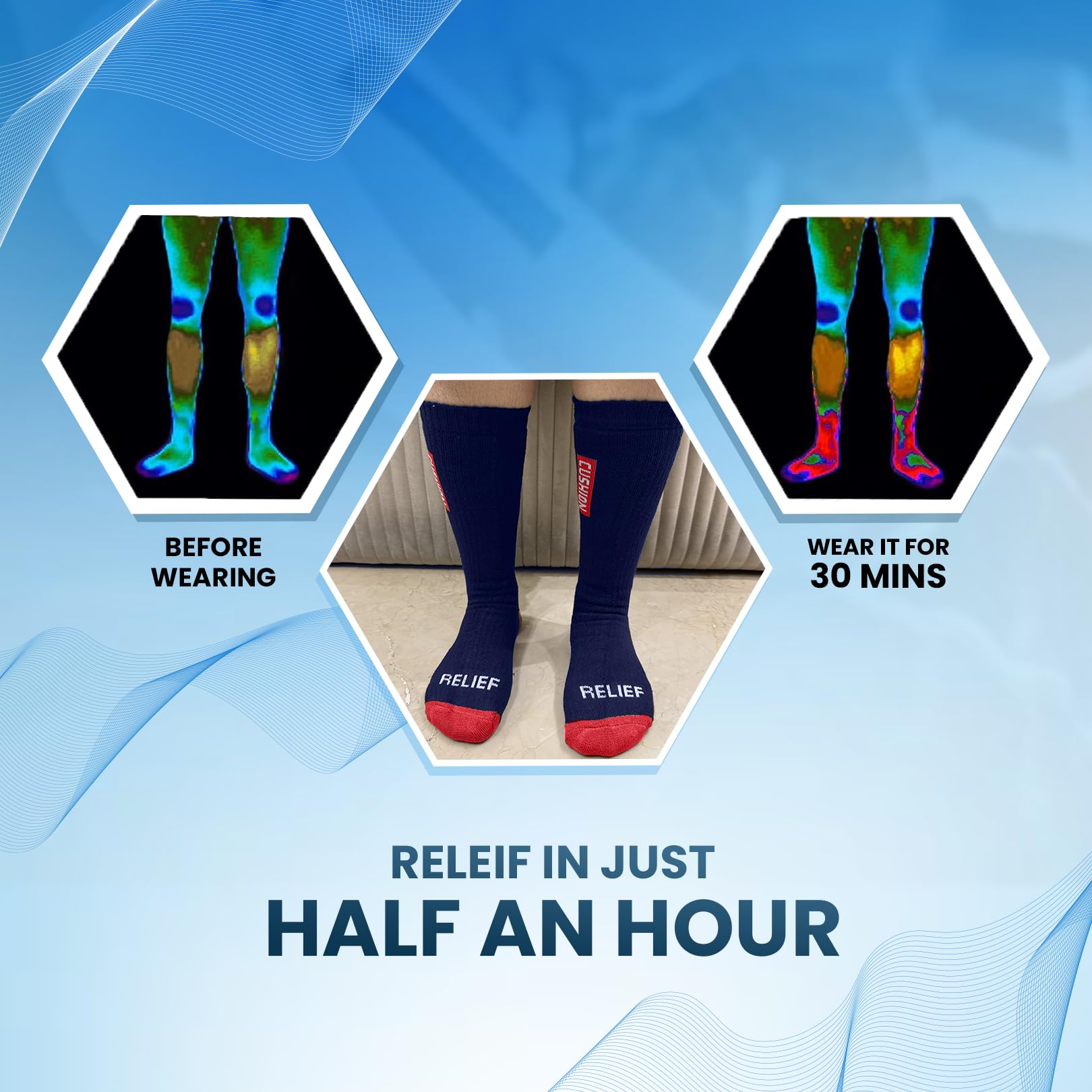 Compression Socks for Leg Pain & Swelling – BOGO Offer - Zokni