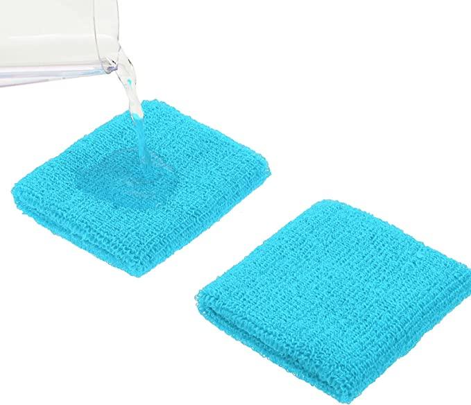 Zokni ChillBand Pro Sweatbands – Aqua Series, 6-Pack Essentials - Zokni