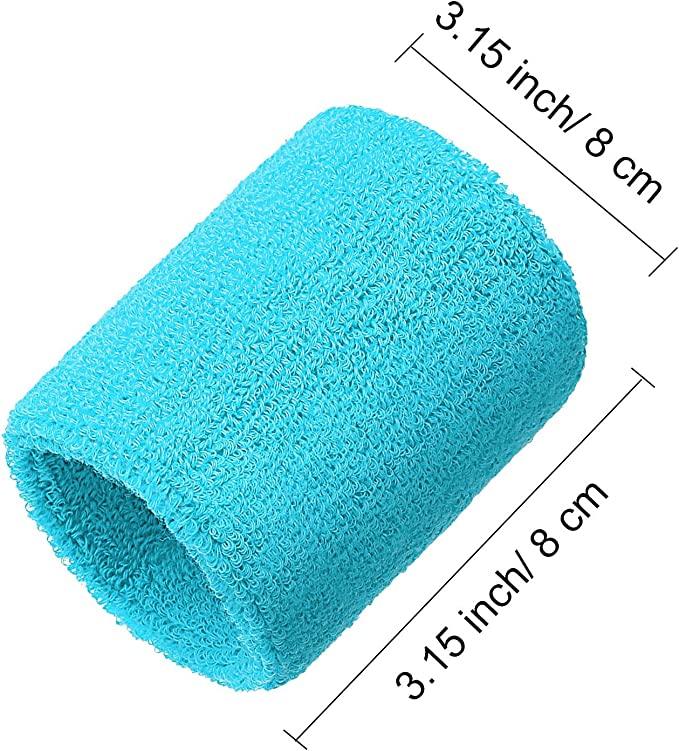 Zokni ChillBand Pro Sweatbands – Aqua Series, 6-Pack Essentials- Zokni