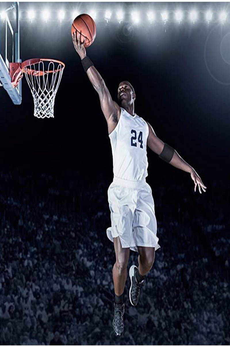 Zokni ShadowGrip Sweatbands – Black Edition, 6-Pack