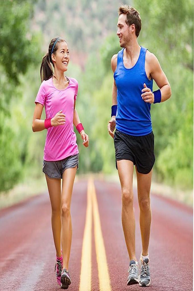 Sports Wrist Sweatbands - 6 Pack for Athletics & Workouts ( Maroon ) - Zokni